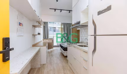Studio com 1 dormitório para alugar, 27 m² por R$ 3.790/mês - Sumarezinho - São Paulo/SP