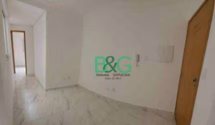Apartamento com 2 dormitórios à venda, 47 m² por R$ 349.000,00 - Vila Homero Thon - Santo André/SP