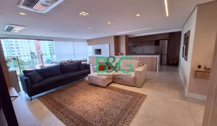 Apartamento com 1 dormitório à venda, 110 m² por R$ 2.480.000 - Campo Belo - São Paulo/SP