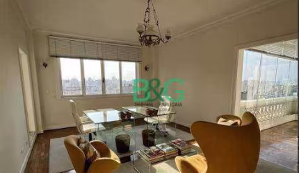 Apartamento com 4 dormitórios para alugar, 300 m² por R$ 15.031/mês - República - São Paulo/São Paulo
