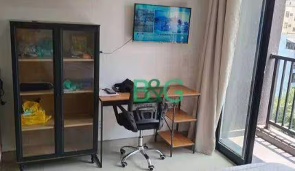 Apartamento com 1 dormitório para alugar, 22 m² por R$ 3.045,00/mês - República - São Paulo/SP