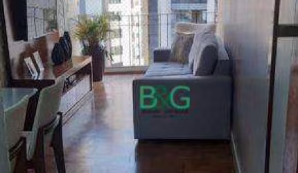 Apartamento com 3 dormitórios para alugar, 80 m² por R$ 5.990,00/mês - Chora Menino - São Paulo/SP