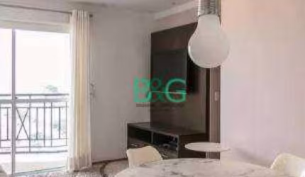 Apartamento com 1 dormitório à venda, 50 m² por R$ 484.000 - Ipiranga - São Paulo/SP