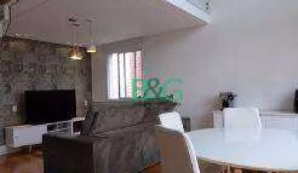 Apartamento Duplex com 1 dormitório à venda, 90 m² por R$ 589.000 - Vila Suzana - São Paulo/SP