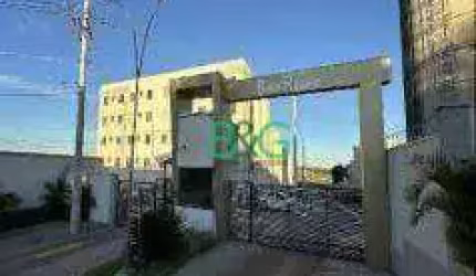 Apartamento com 2 dormitórios à venda, 42 m² por R$ 95.179,16 - Chácara Recreio do Havaí - Botucatu/SP