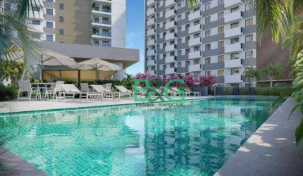 Apartamento com 2 dormitórios à venda, 37 m² por R$ 293.861,68 - City América - São Paulo/SP