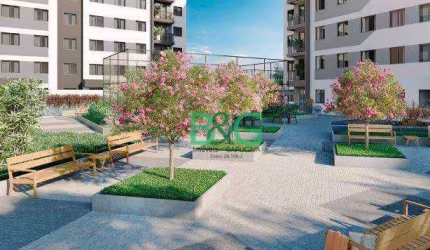 Apartamento com 2 dormitórios à venda, 37 m² por R$ 322.647,93 - Ponte Grande - Guarulhos/SP