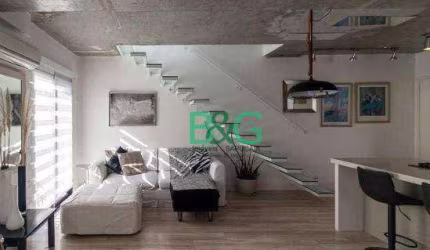 Apartamento Duplex com 1 dormitório à venda, 77 m² por R$ 1.199.000,00 - Itaim Bibi - São Paulo/SP