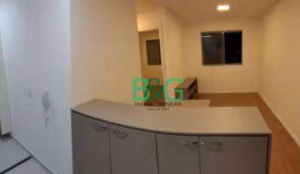 Apartamento com 1 dormitório para alugar, 40 m² por R$ 2.634/mês - Mooca - São Paulo/SP