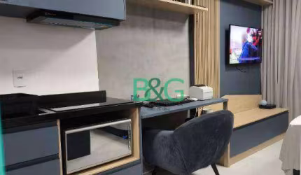 Apartamento com 1 dormitório para alugar, 25 m² por R$ 5.660/mês - Vila Nova Conceição - São Paulo/SP