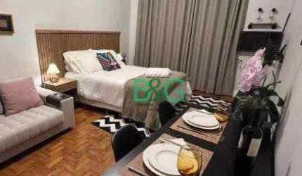 Studio com 1 dormitório à venda, 34 m² por R$ 299.000 - República - São Paulo/SP