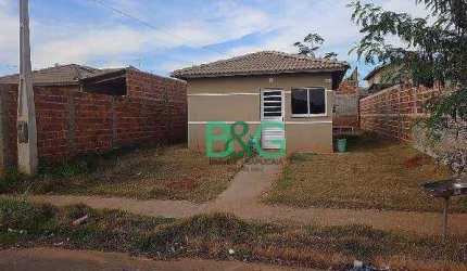 Casa com 2 dormitórios à venda, 42 m² por R$ 74.726,23 - Centro - Bady Bassitt/SP