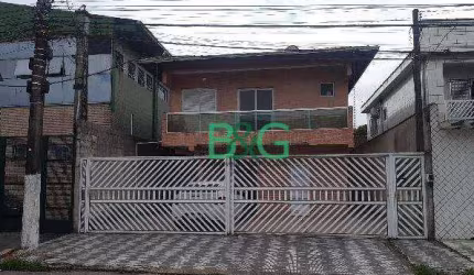 Casa com 2 dormitórios à venda, 52 m² por R$ 177.173,38 - Tupi - Praia Grande/SP