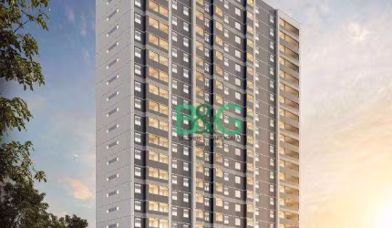 Apartamento com 1 dormitório à venda, 35 m² por R$ 480.868,30 - Santo Amaro - São Paulo/SP