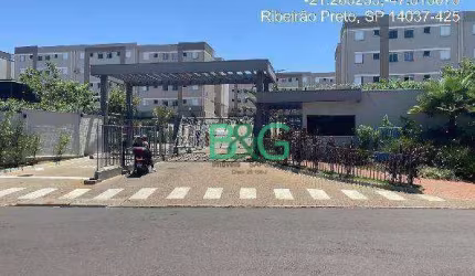 Apartamento com 2 dormitórios à venda, 43 m² por R$ 87.819,45 - Santa Marta - Ribeirão Preto/SP