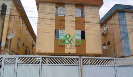 Apartamento com 1 dormitório à venda, 29 m² por R$ 75.884,78 - Esplanada dos Barreiros - São Vicente/SP