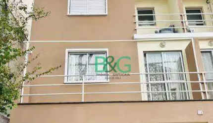 Sobrado com 3 dormitórios para alugar, 185 m² por R$ 6.752,73/mês - Vila São Silvestre - São Paulo/SP