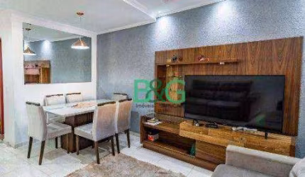 Sobrado com 3 dormitórios à venda, 178 m² por R$ 452.000 - Chácara Santa Maria - São Paulo/SP