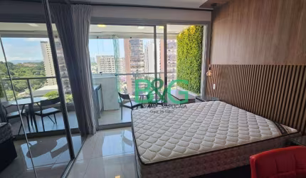 Studio com 1 dormitório para alugar, 28 m² por R$ 4.496/mês - Bosque Maia - Guarulhos/SP