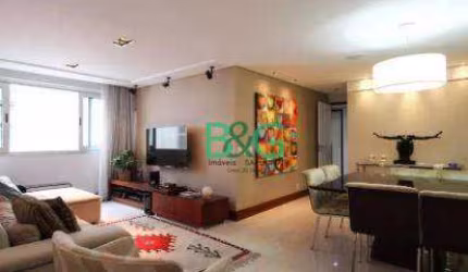 Apartamento com 3 dormitórios para alugar, 120 m² por R$ 16.729/mês - Itaim Bibi - São Paulo/SP
