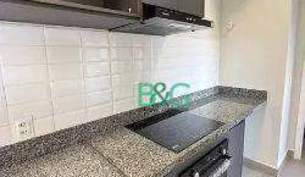 Apartamento com 2 dormitórios para alugar, 39 m² por R$ 4.321,41/mês - Indianópolis - São Paulo/SP