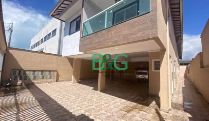 Casa com 2 dormitórios à venda, 44 m² por R$ 250.000 - Glória - Praia Grande/SP