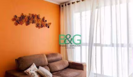 Apartamento com 2 dormitórios à venda, 69 m² por R$ 349.000 - Vila Dora - Santo André/SP