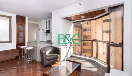 Apartamento com 1 dormitório à venda, 43 m² por R$ 440.000,00 - Parque Santa Cecília - São Paulo/SP