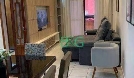 Apartamento com 2 dormitórios à venda, 105 m² por R$ 590.000 - Boqueirão - Praia Grande/SP