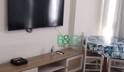 Apartamento com 1 dormitório à venda, 78 m² por R$ 400.000 - Boqueirão - Praia Grande/SP