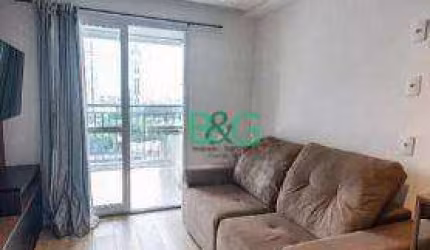 Apartamento com 1 dormitório à venda, 40 m² por R$ 379.000 - Ipiranga - São Paulo/SP