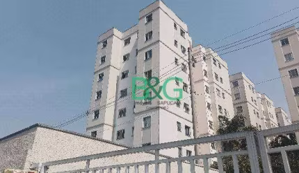 Apartamento com 2 dormitórios à venda, 45 m² por R$ 156.137,65 - Jardim São Luiz - Jandira/SP