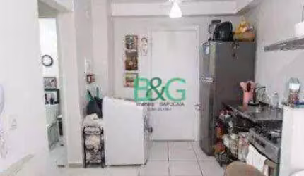 Apartamento com 2 dormitórios à venda, 36 m² por R$ 284.000 - Mooca - São Paulo/SP