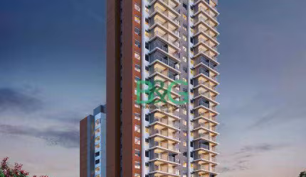 Studio com 1 dormitório à venda, 32 m² por R$ 238.371,21 - Vila Guilhermina - São Paulo/SP
