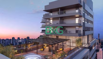 Apartamento com 1 dormitório à venda, 21 m² por R$ 482.753,37 - Santo Amaro - São Paulo/SP