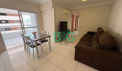 Apartamento com 3 dormitórios à venda, 112 m² por R$ 820.000,00 - Vila Guilhermina - Praia Grande/SP