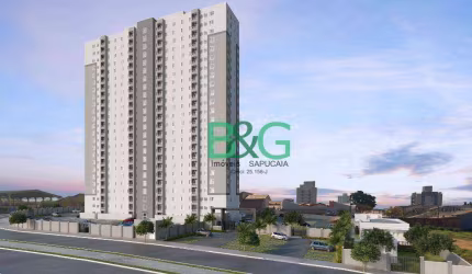 Apartamento com 2 dormitórios à venda, 39 m² por R$ 323.365,00 - Parque dos Ipês - São José dos Campos/SP