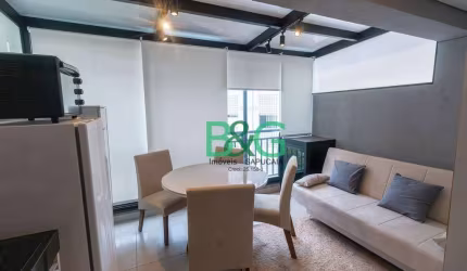 Studio com 1 dormitório para alugar, 16 m² por R$ 5.821/mês - Vila Mariana - São Paulo/SP