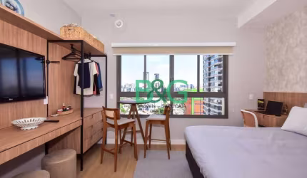Studio com 1 dormitório à venda, 25 m² por R$ 490.000 - Campo Belo - São Paulo/SP