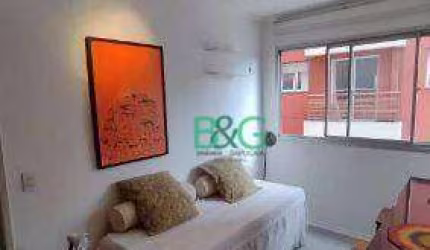 Apartamento com 1 dormitório para alugar, 44 m² por R$ 3.600,00/mês - Pinheiros - São Paulo/SP