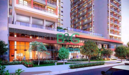 Apartamento com 1 dormitório à venda, 24,61 m² por R$ 498.200 - Brooklin - São Paulo/SP