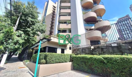 Apartamento com 4 dormitórios para alugar, 287 m² por R$ 40.500/mês - Moema - São Paulo/SP