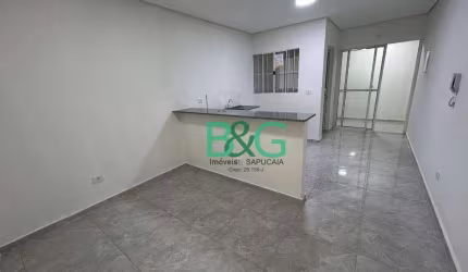 Apartamento com 1 dormitório para alugar, 55 m² por R$ 1.700/mês - Parque Novo Mundo - São Paulo/SP