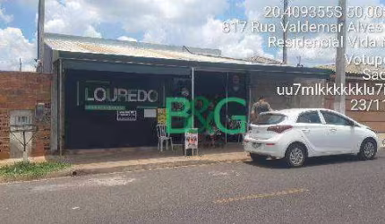 Casa com 2 dormitórios à venda, 45 m² por R$ 132.000,00 - Residencial Vida Nova III - Votuporanga/SP