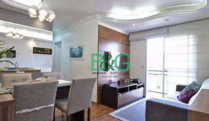 Apartamento com 3 dormitórios à venda, 60 m² por R$ 394.000 - Sacomã - São Paulo/SP