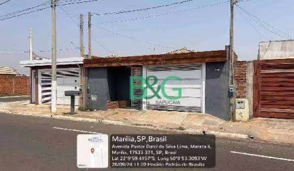 Casa com 2 dormitórios à venda, 45 m² por R$ 105.000 - Residencial Vida Nova Maracá II (Padre Nobrega) - Marília/SP