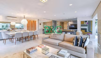 Apartamento com 3 dormitórios à venda, 244 m² por R$ 9.400.000,00 - Moema - São Paulo/SP