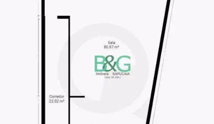 Galpão para alugar, 120 m² por R$ 3.700/mês - Vila Cordeiro - São Paulo/SP