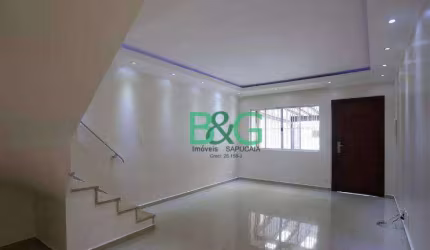 Sobrado com 3 dormitórios à venda, 121 m² por R$ 649.000 - Vila Santo Estéfano - São Paulo/SP