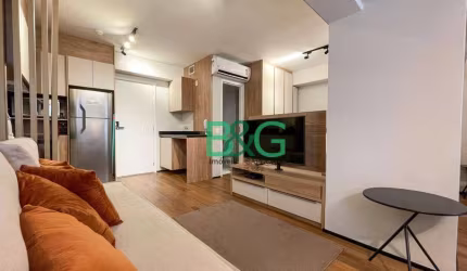 Apartamento com 1 dormitório para alugar, 35 m² por R$ 8.457,00/mês - Butantã - São Paulo/SP